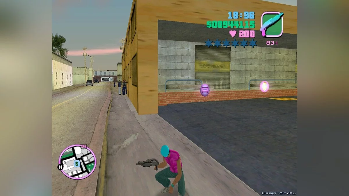 Томми в полной одежде байкера   / GTA Vice City