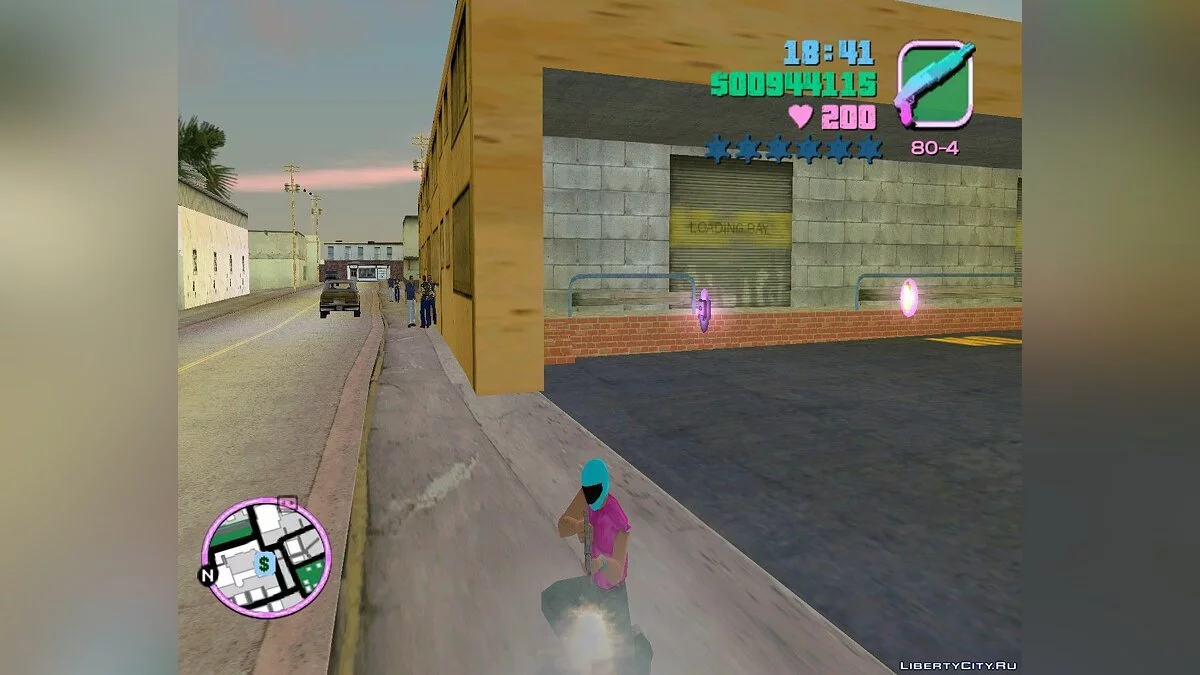 Томми в полной одежде байкера   / GTA Vice City