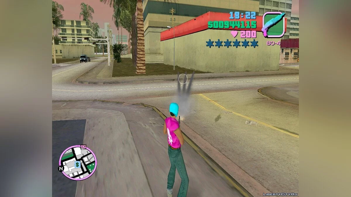 Томми в полной одежде байкера   / GTA Vice City