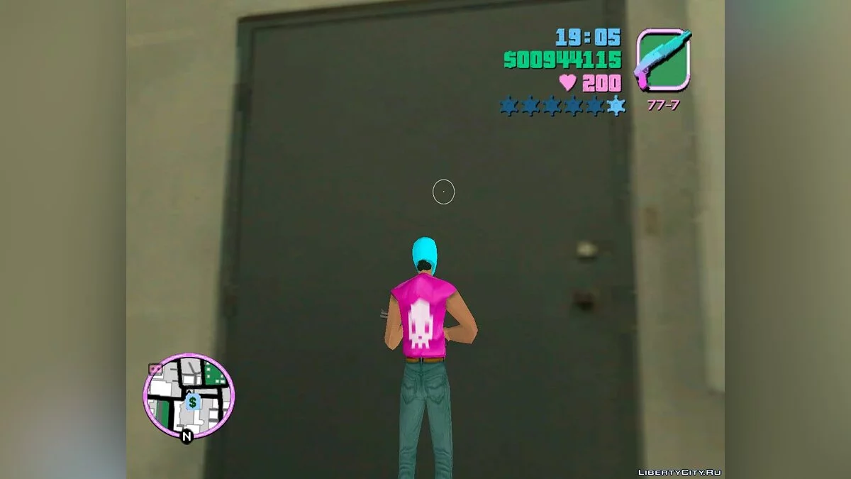 Томми в полной одежде байкера   / GTA Vice City