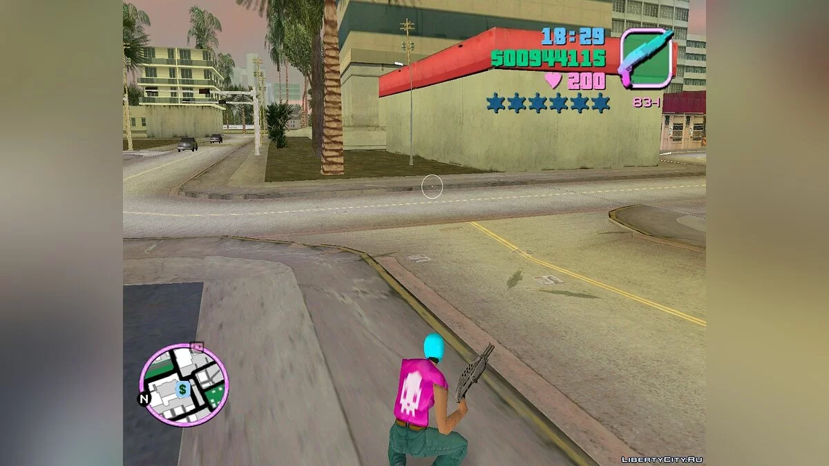 Томми в полной одежде байкера   / GTA Vice City