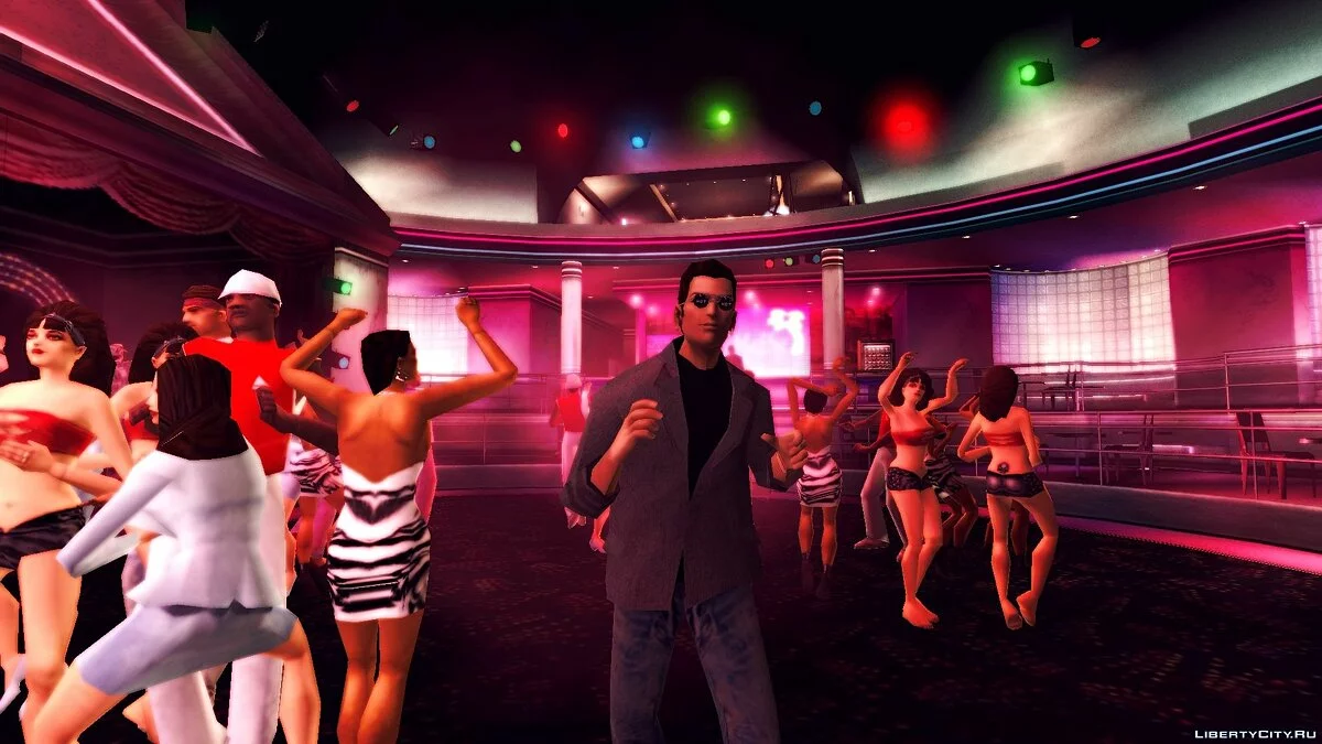 Томмі в стилі Теле Поп Шоу / GTA Vice City