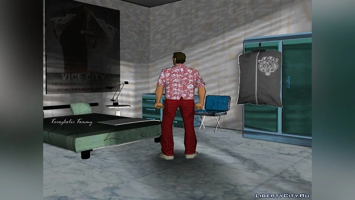 Tommy Melancólico e Taxogholic / GTA Vice City