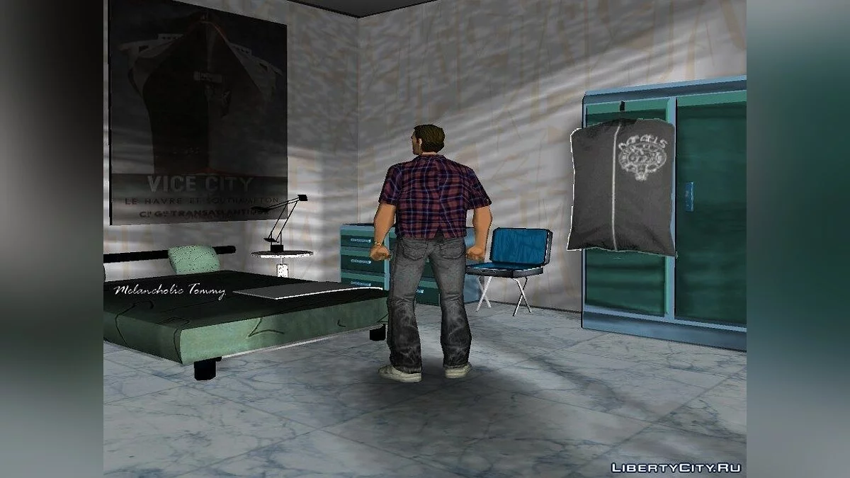 Tommy Melancólico e Taxogholic / GTA Vice City