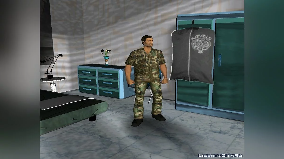 Tommy Army-Styling - Камуфляжний одяг / GTA Vice City