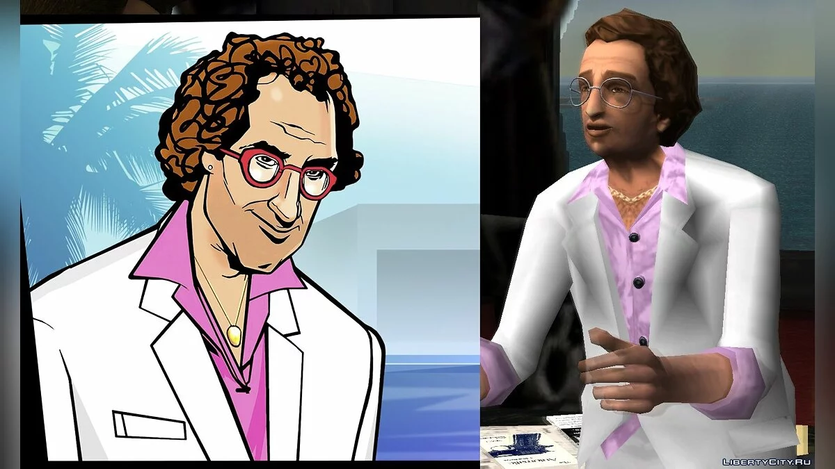 Personagens no estilo VCS / GTA Vice City