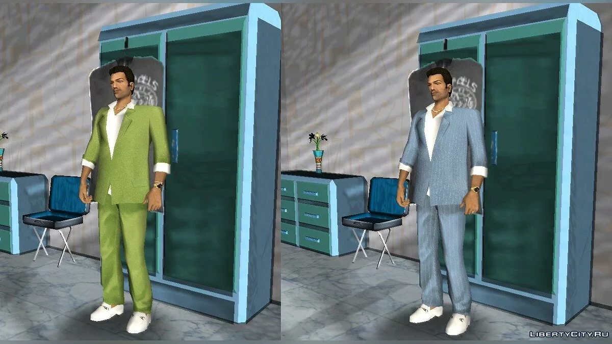Trajes Estilo VCS / GTA Vice City