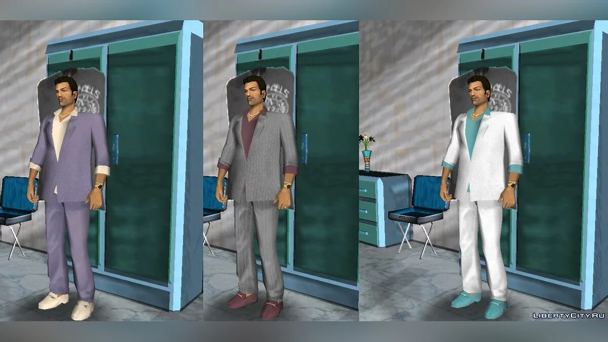 Trajes Estilo VCS / GTA Vice City