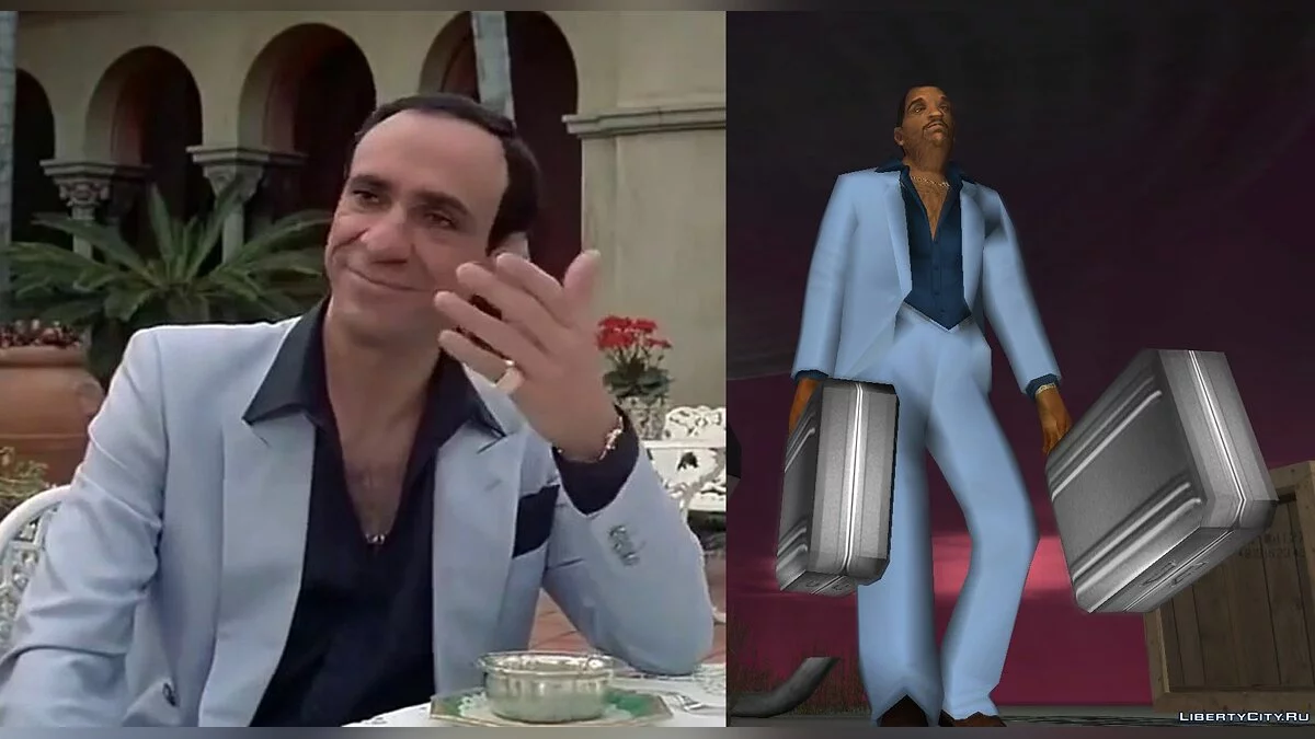 Vic Vance em terno / GTA Vice City