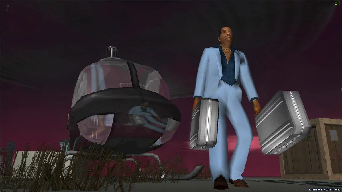 Vic Vance em terno / GTA Vice City