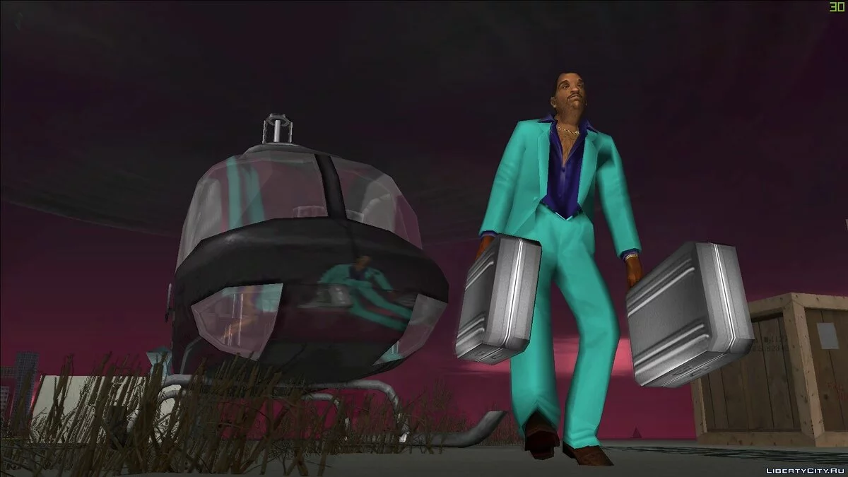 Vic Vance em terno / GTA Vice City