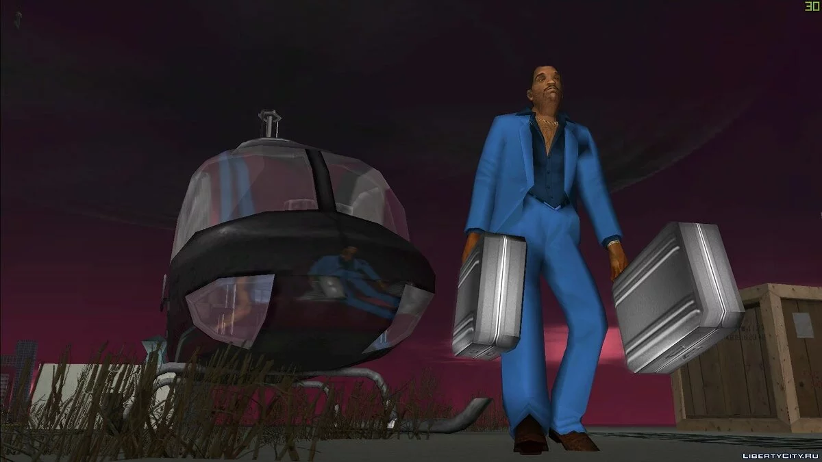Vic Vance em terno / GTA Vice City