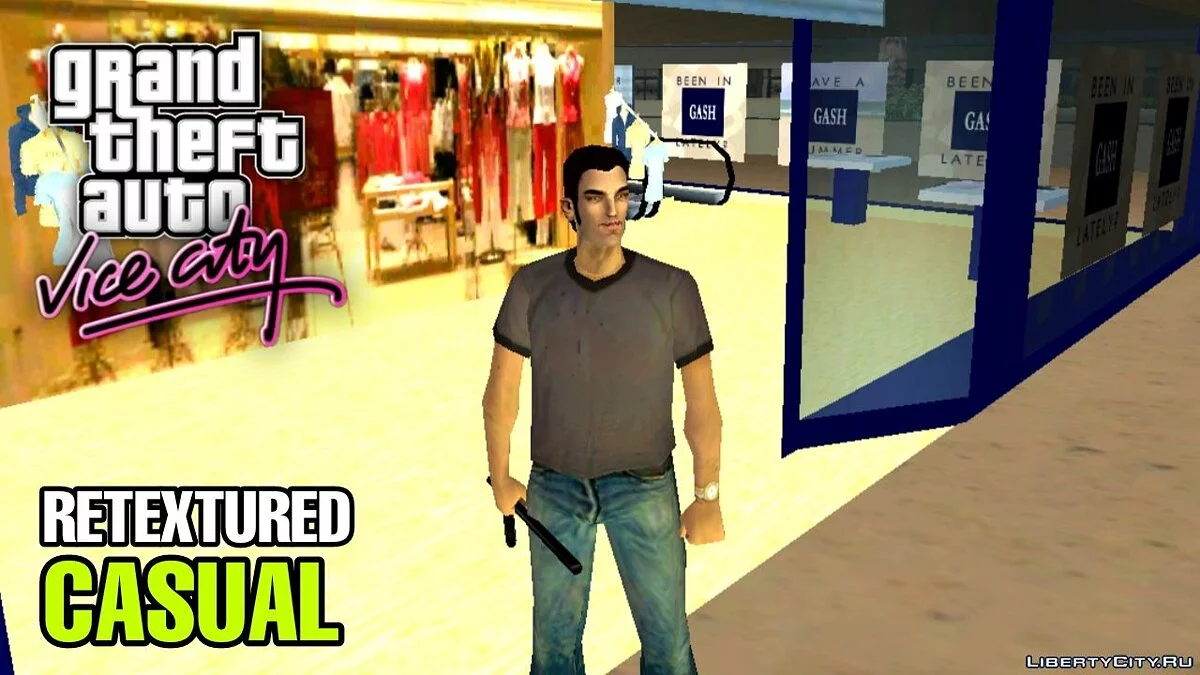 Tommy Retextured (Claude-Style) pour PC/Android / GTA Vice City