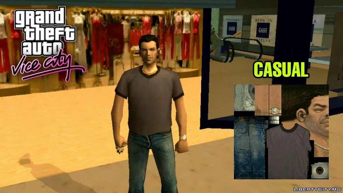 Tenues de scènes coupées de Tommy pour PC/Android / GTA Vice City