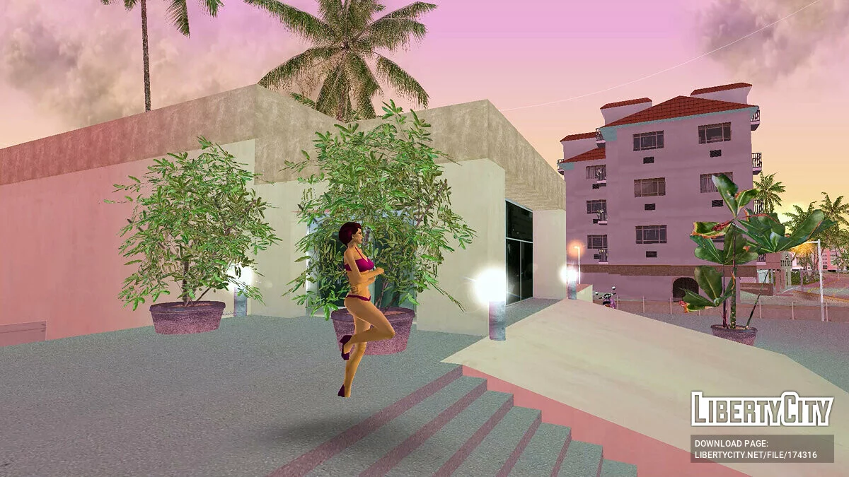 Mercedes im Badeanzug / GTA Vice City
