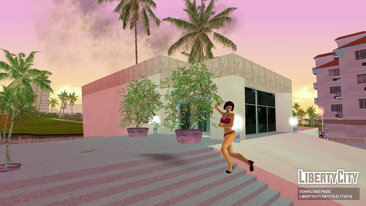 Mercedes im Badeanzug / GTA Vice City