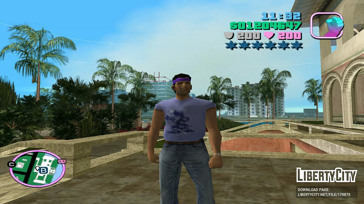 Haitian gang clothes / GTA Vice City