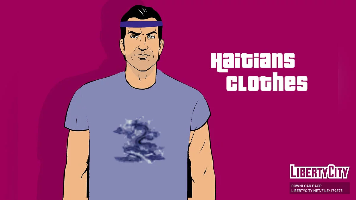 Haitian gang clothes / GTA Vice City