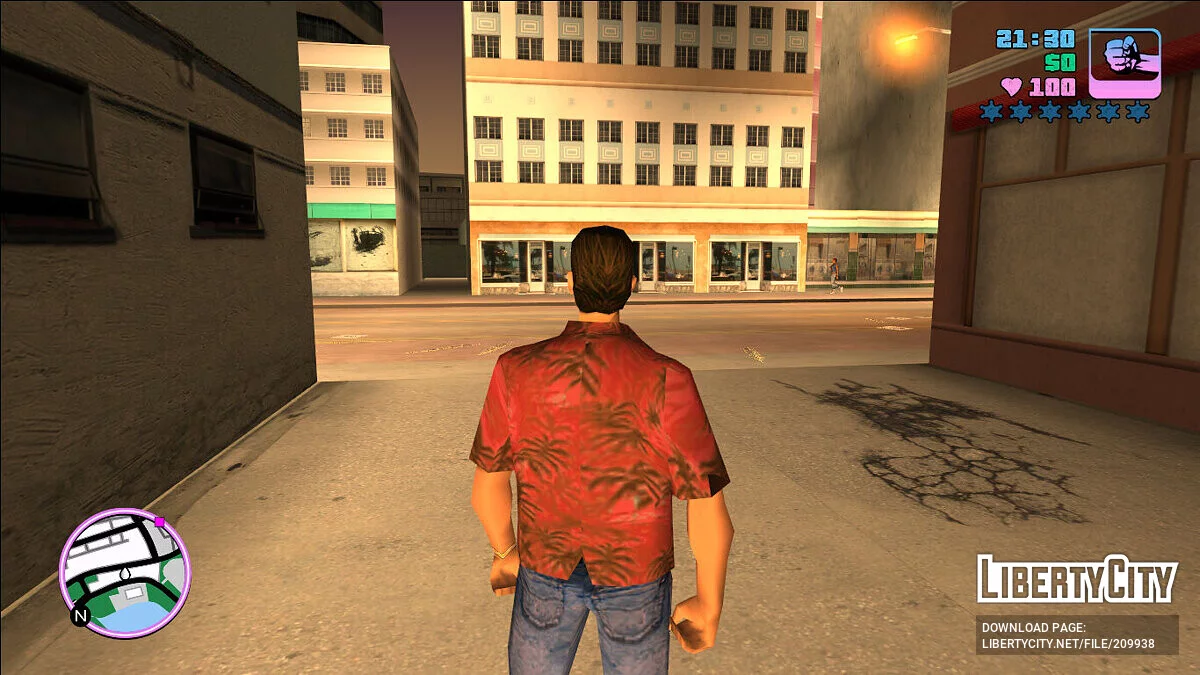 New red shirt for Tommy Vercetti / GTA Vice City
