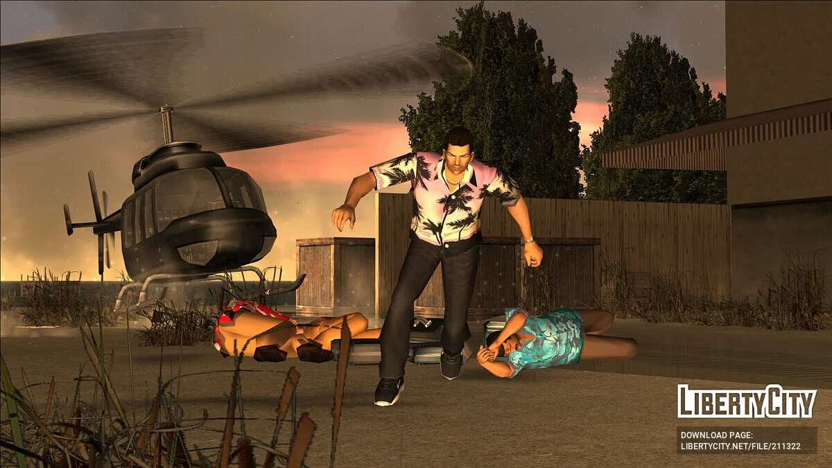 Modern palm shirts for Tommy / GTA Vice City