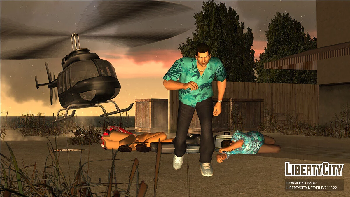 Modern palm shirts for Tommy / GTA Vice City