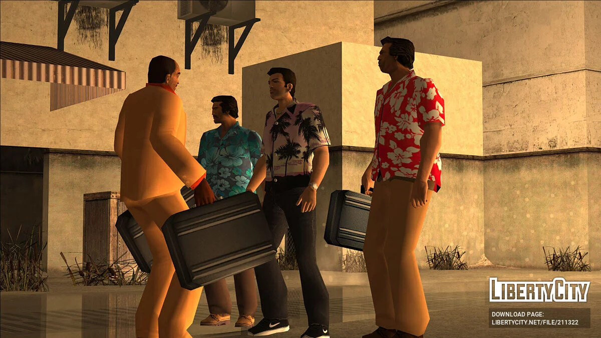 Modern palm shirts for Tommy / GTA Vice City