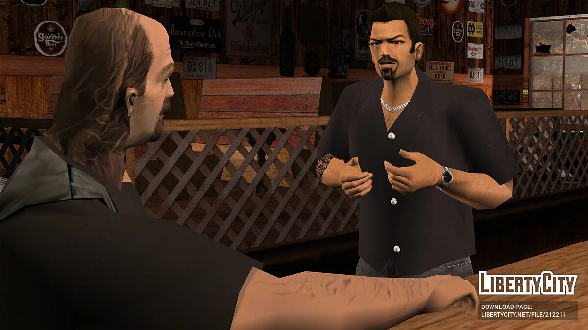 Biker skin for Tommy / GTA Vice City