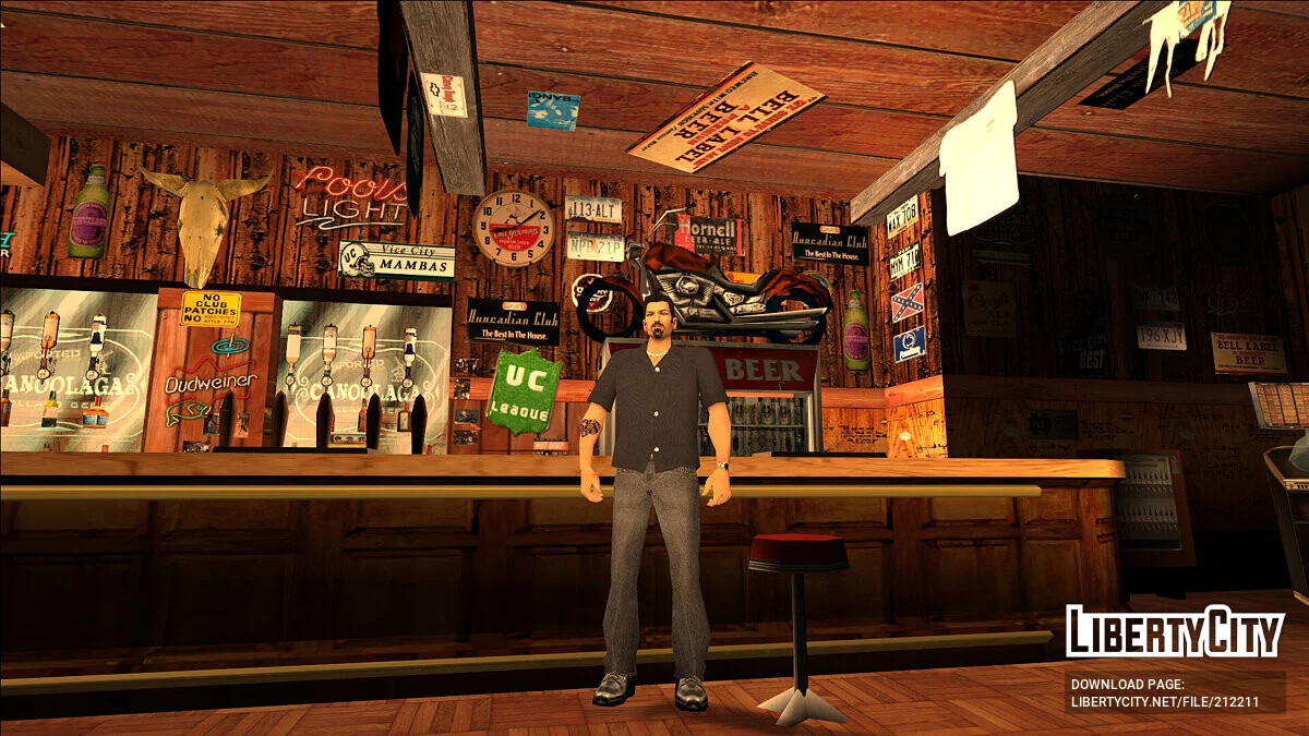 Biker skin for Tommy / GTA Vice City