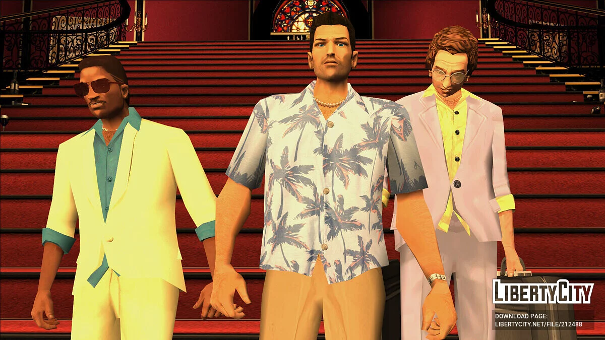 Forelli Crime Family skins for Tommy Vercetti / GTA Vice City