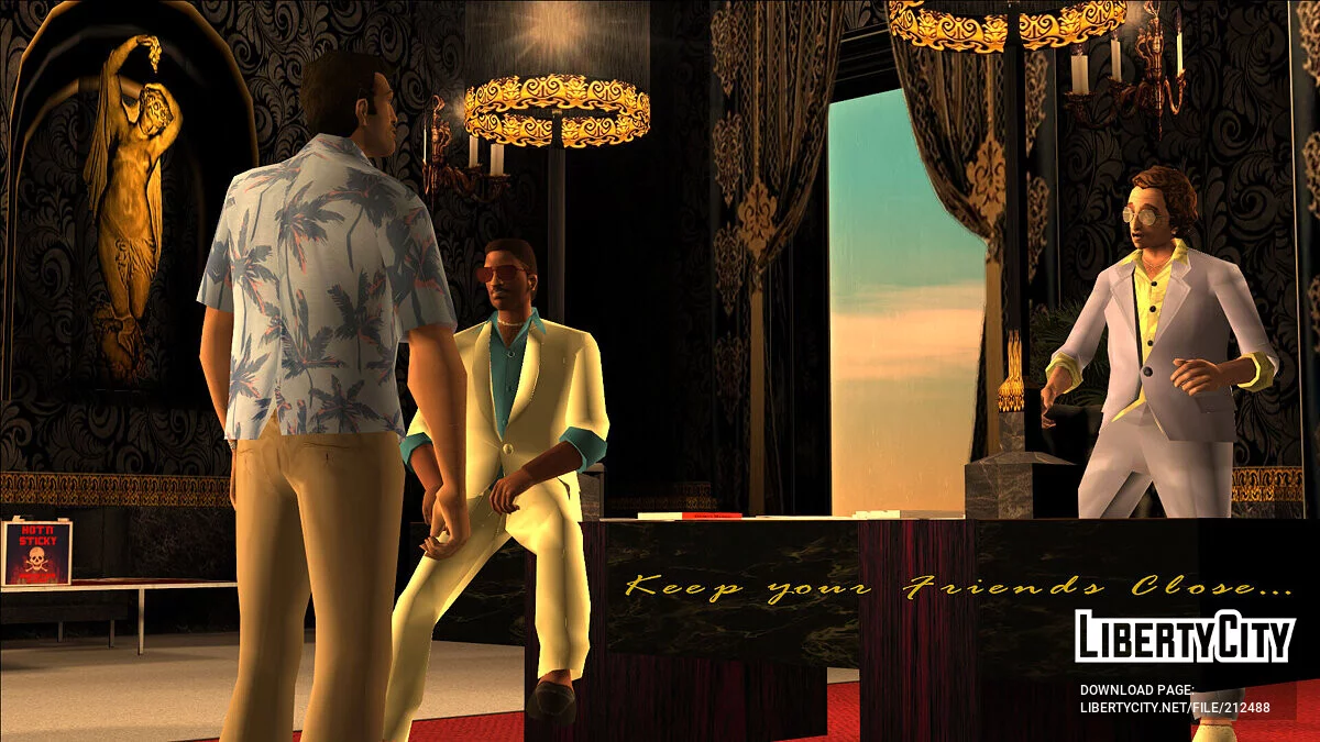 Forelli Crime Family skins for Tommy Vercetti / GTA Vice City