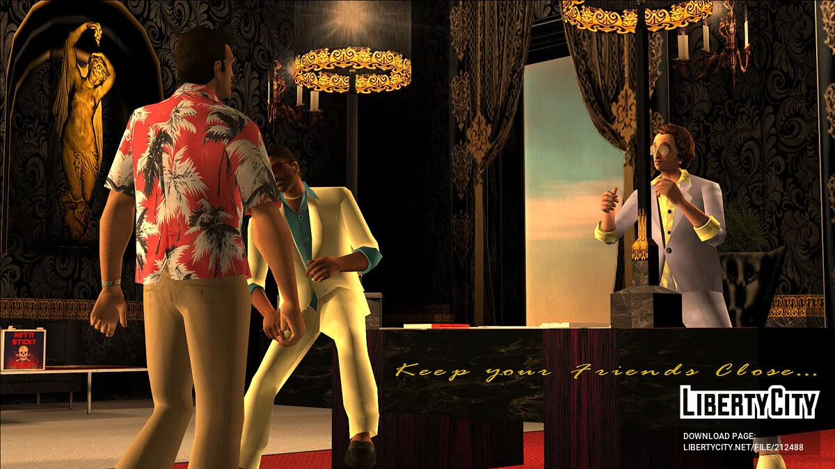Forelli Crime Family skins for Tommy Vercetti / GTA Vice City
