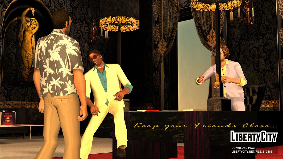 Forelli Crime Family skins for Tommy Vercetti / GTA Vice City