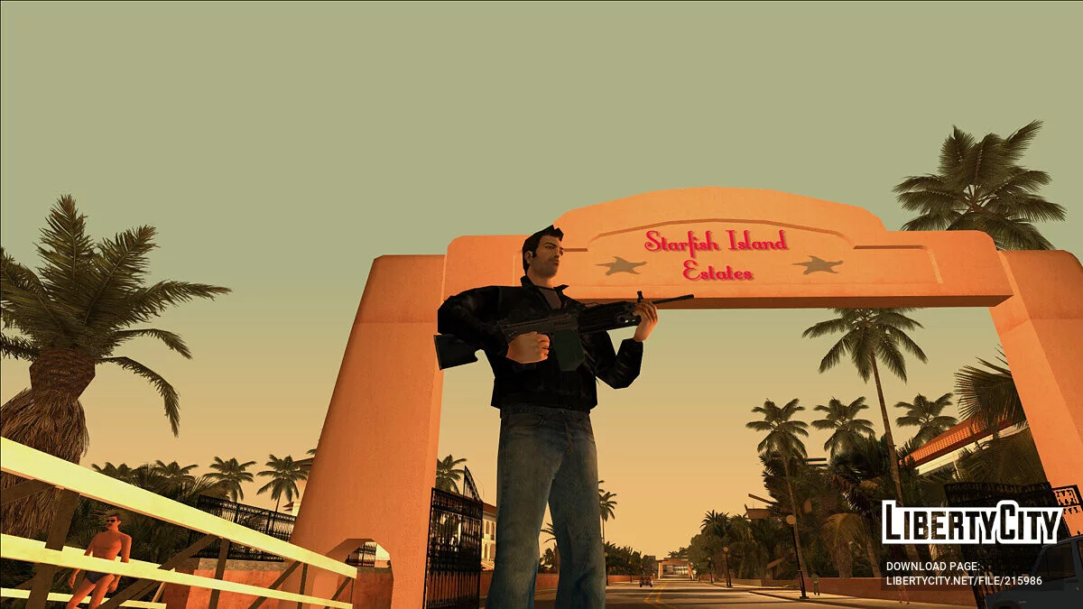 Claude's Jacket for Tommy (Retextured) / GTA Vice City