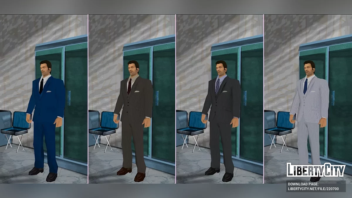 Neue Anzüge für Tommy Vercetti / GTA Vice City