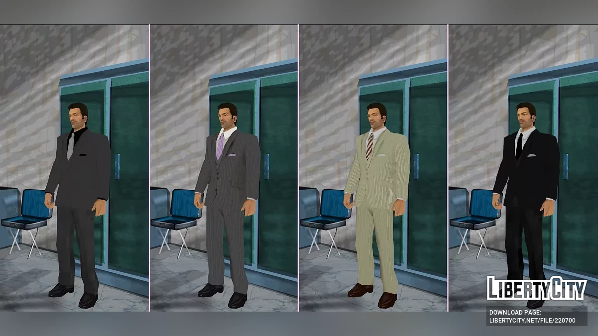 Neue Anzüge für Tommy Vercetti / GTA Vice City