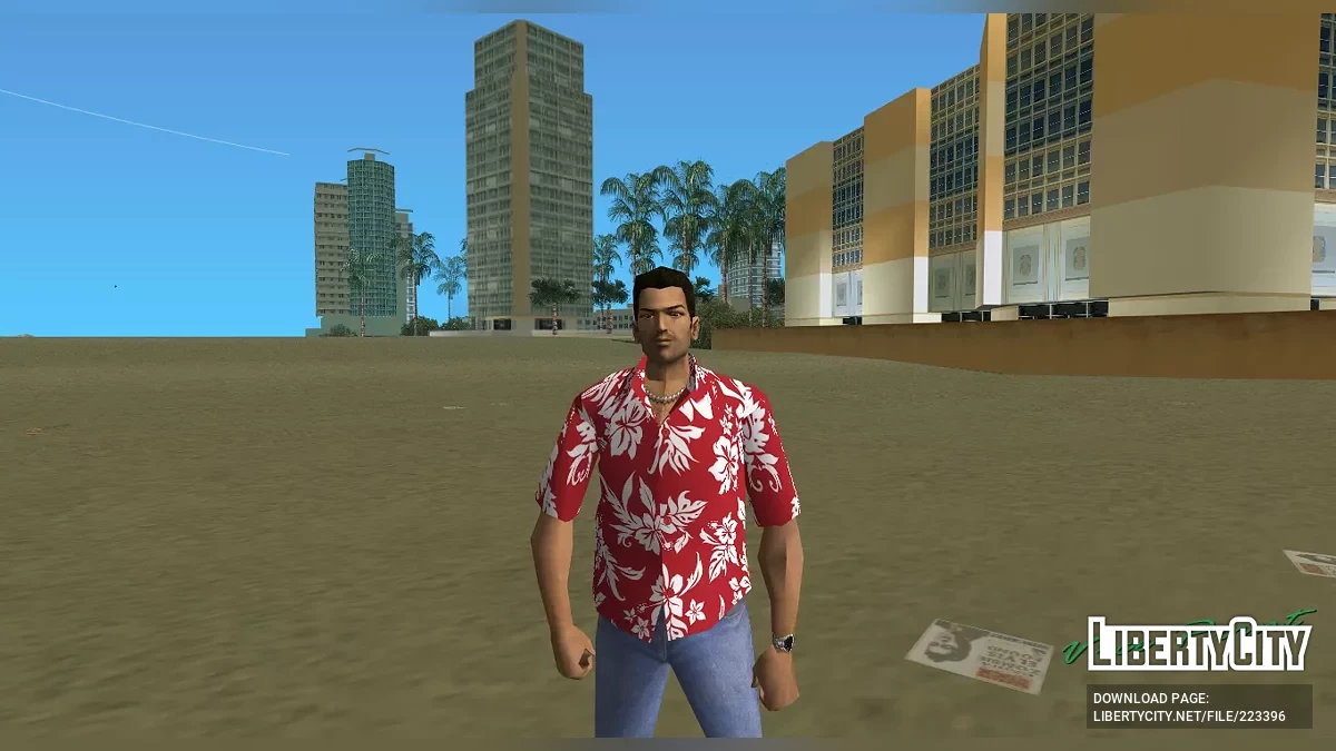 Нова сорочка для Томмі Версетті / GTA Vice City