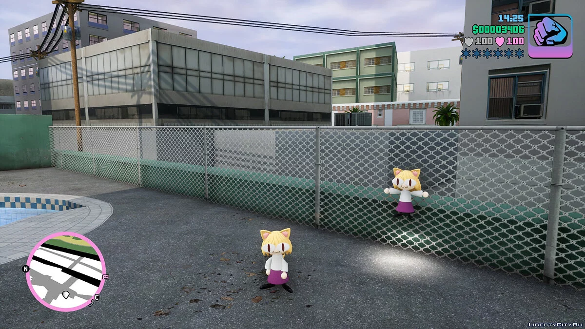 Skin Neco-Arc de Tsukihime / Melty Blood / GTA Vice City : L'Édition définitive