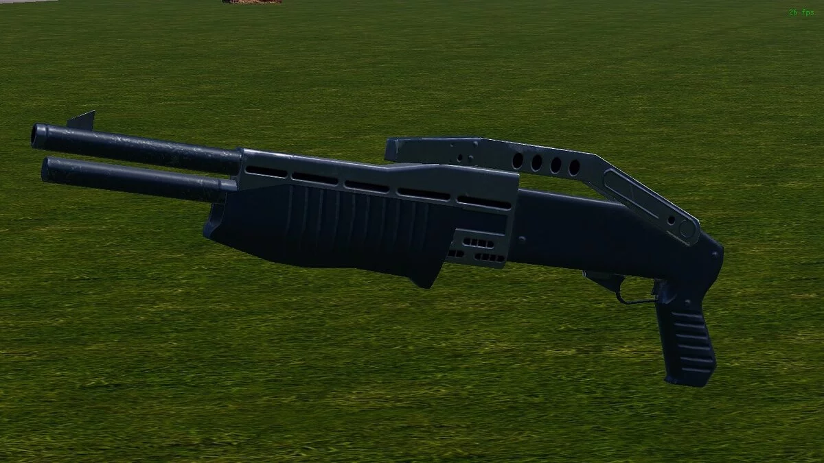 Weapons in the style of the PS2 version / GTA Vice City: The Definitive Edition