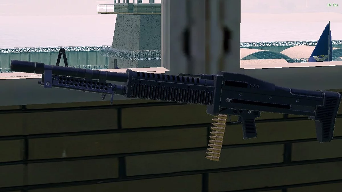 Weapons in the style of the PS2 version / GTA Vice City: The Definitive Edition