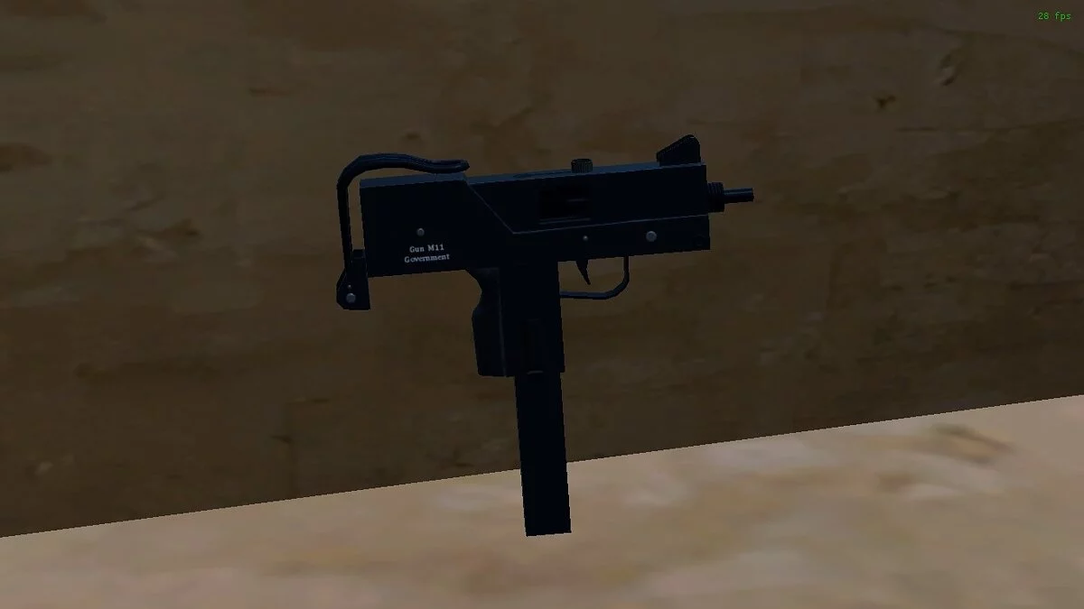 Weapons in the style of the PS2 version / GTA Vice City: The Definitive Edition