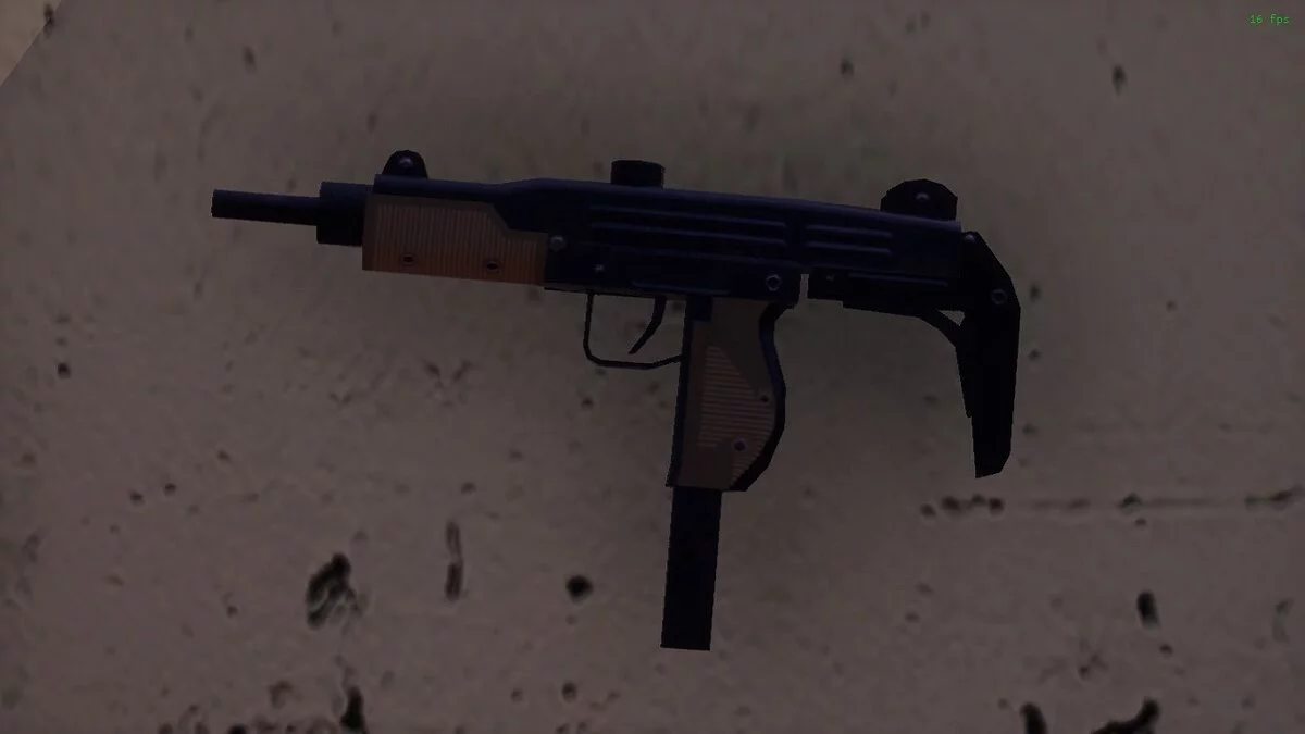 Weapons in the style of the PS2 version / GTA Vice City: The Definitive Edition