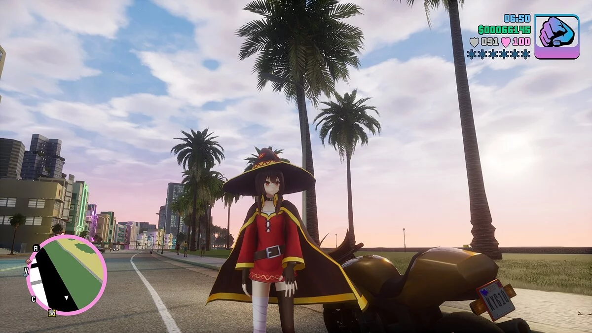 Skin Megumin v2 / GTA Vice City : L'Édition définitive