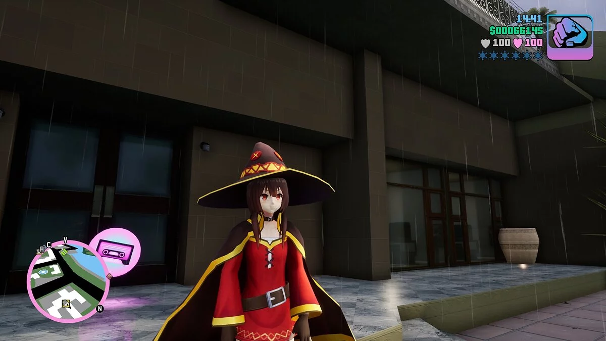 Skin Megumin v2 / GTA Vice City : L'Édition définitive