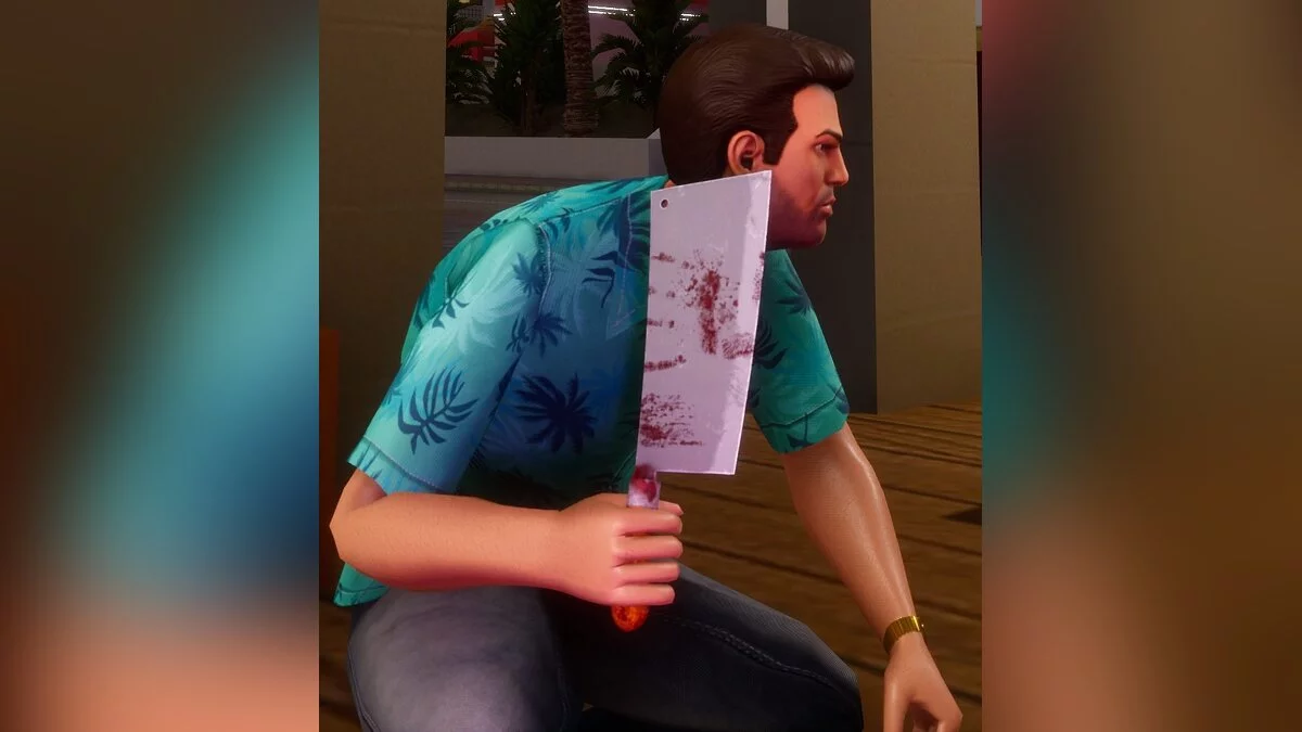 Collection of improved weapons / GTA Vice City: The Definitive Edition