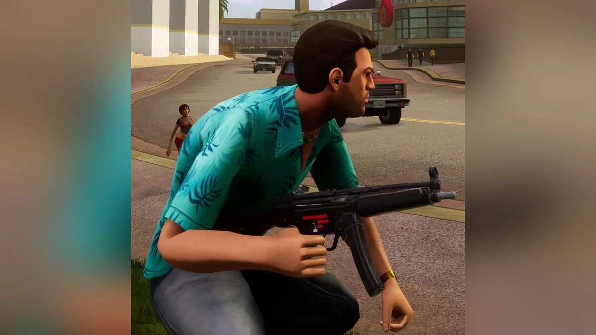Collection of improved weapons / GTA Vice City: The Definitive Edition