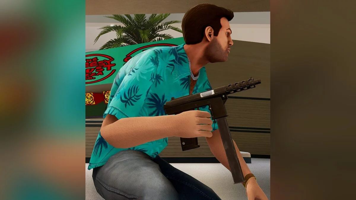 Collection of improved weapons / GTA Vice City: The Definitive Edition