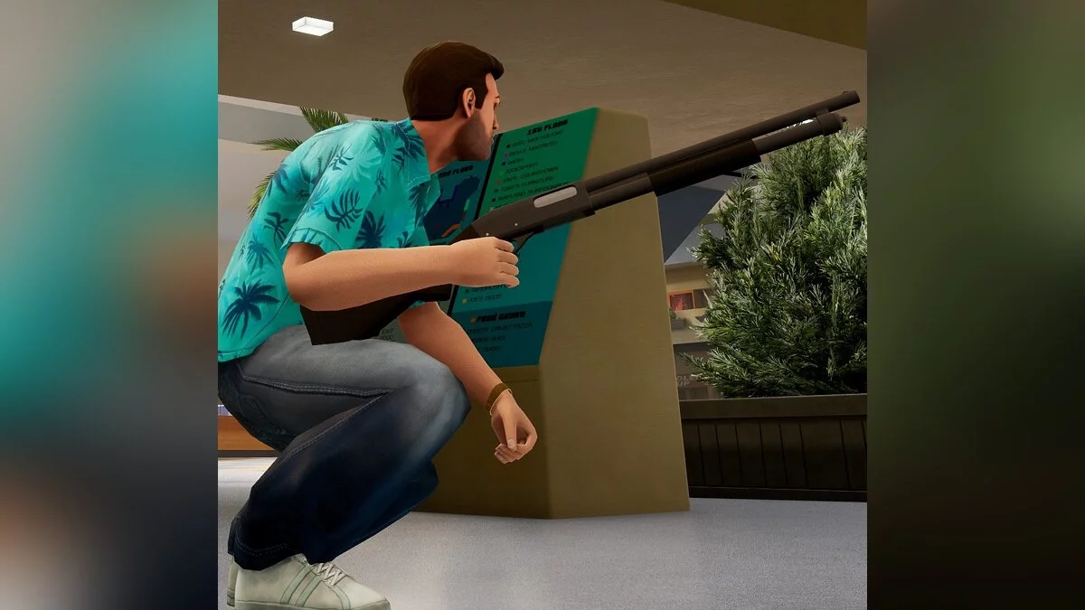 Collection of improved weapons / GTA Vice City: The Definitive Edition