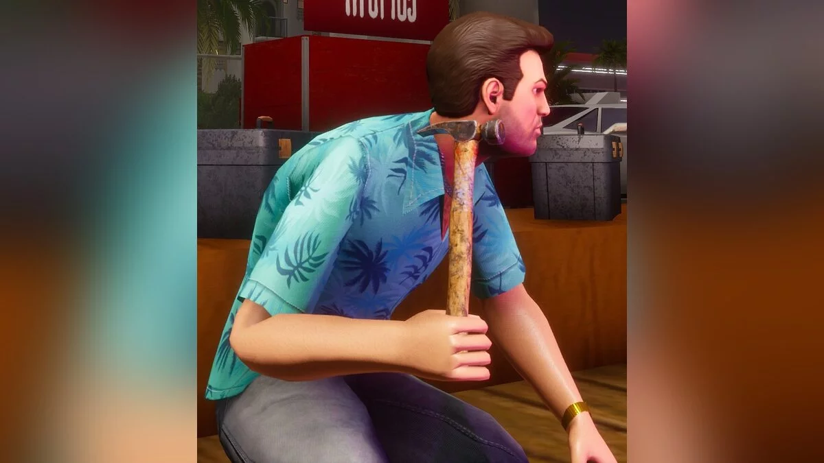 Collection of improved weapons / GTA Vice City: The Definitive Edition