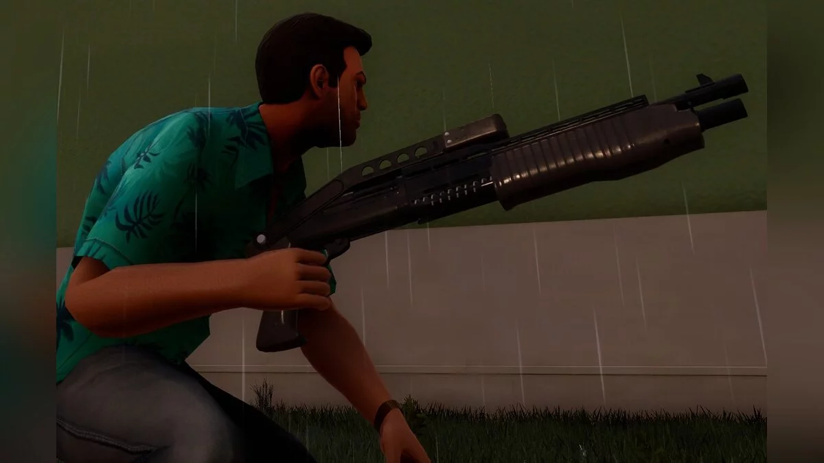 Collection of improved weapons / GTA Vice City: The Definitive Edition
