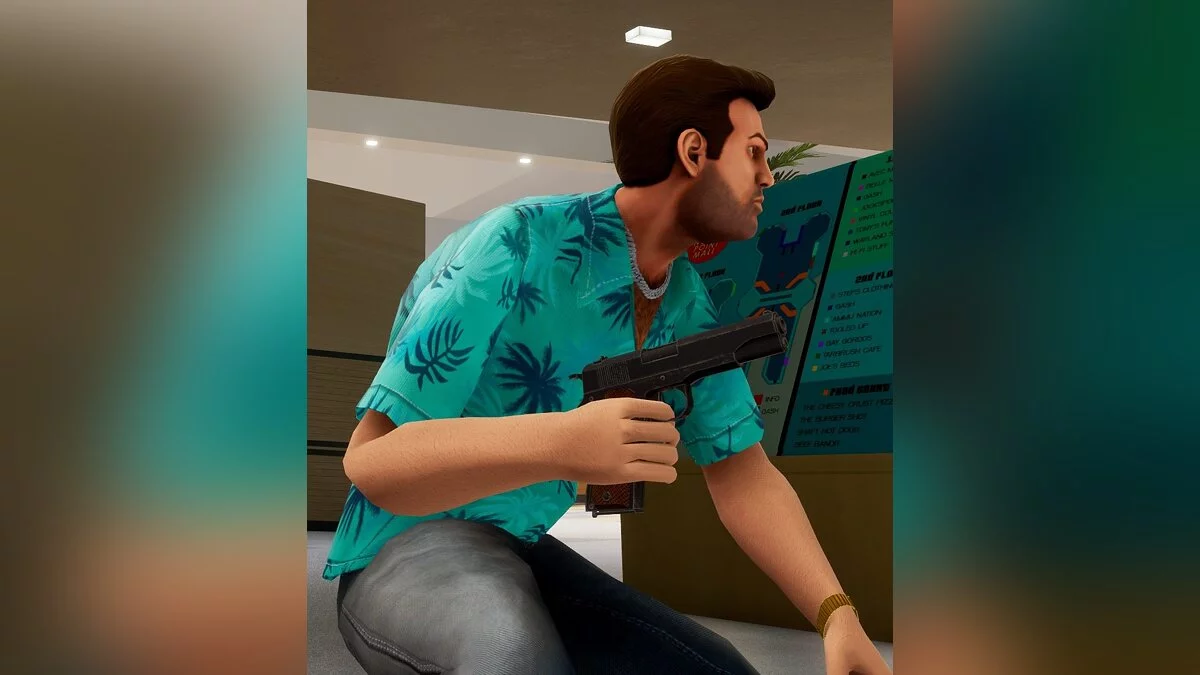 Collection of improved weapons / GTA Vice City: The Definitive Edition
